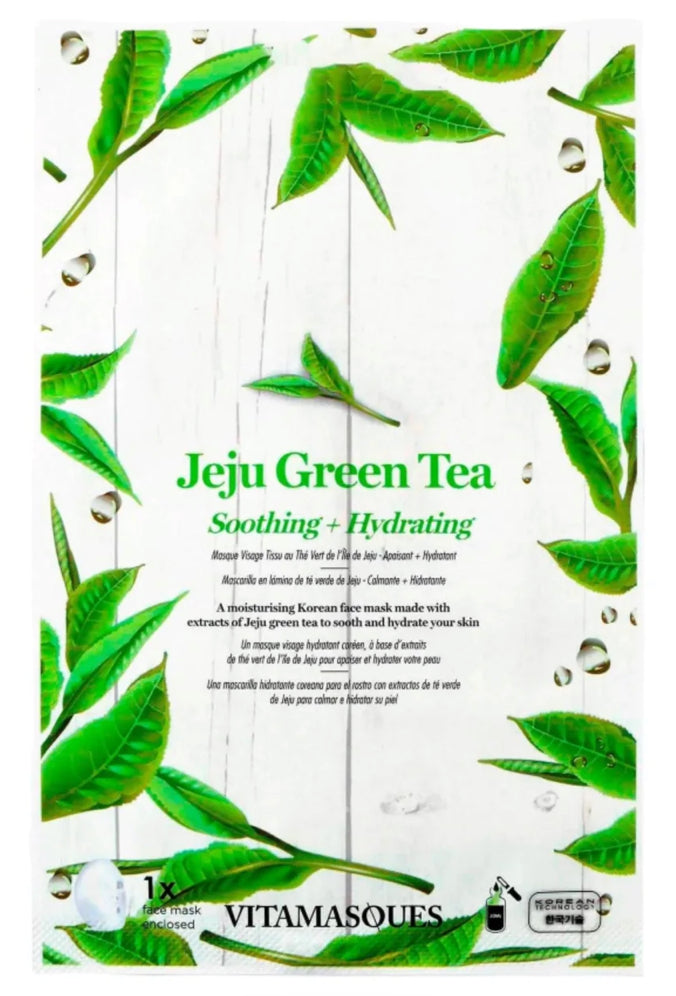 Vitamasques Jeju Green Tea Sheet Face Mask