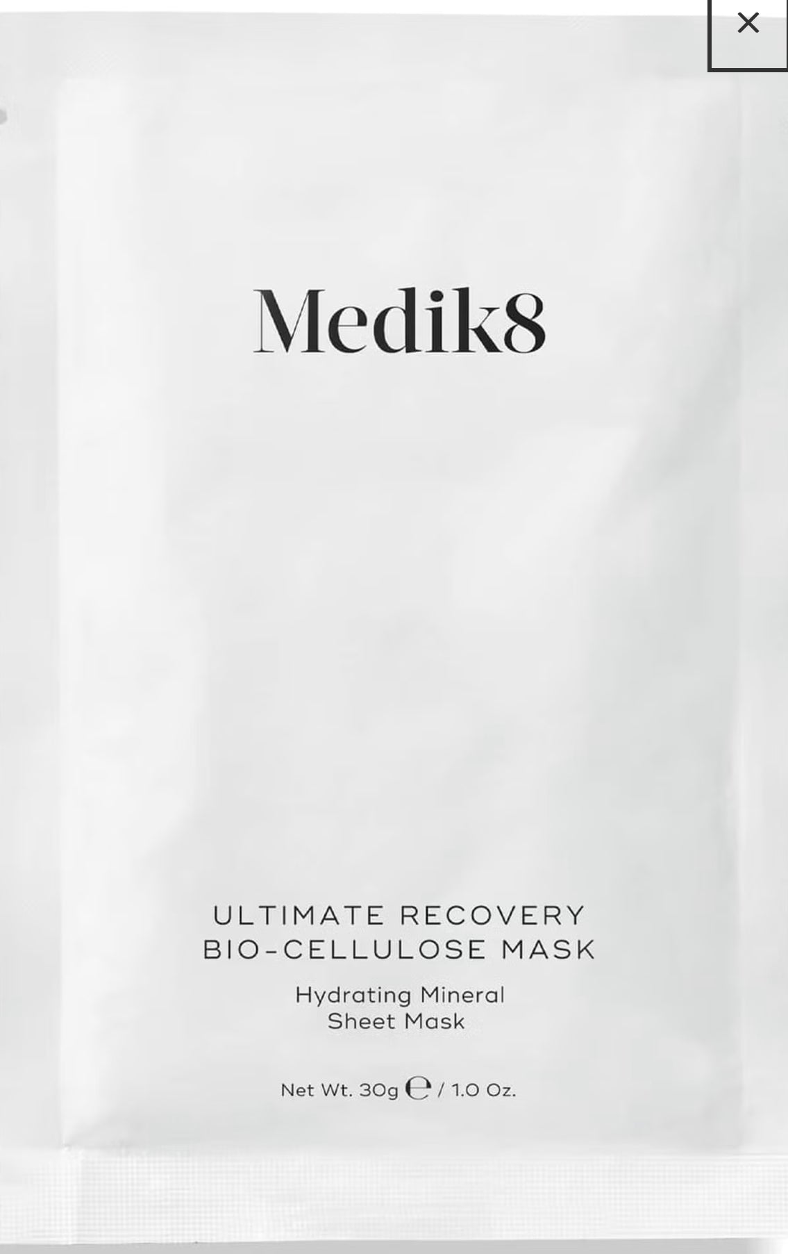 Medik8 Ultimate Recovery Bio-Cellulose Mask
