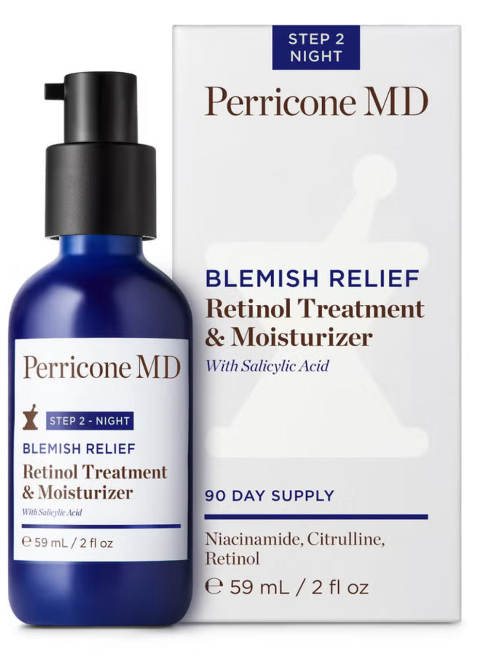 Perricone MD Blemish Relief Retinol Treatment & Moisturiser