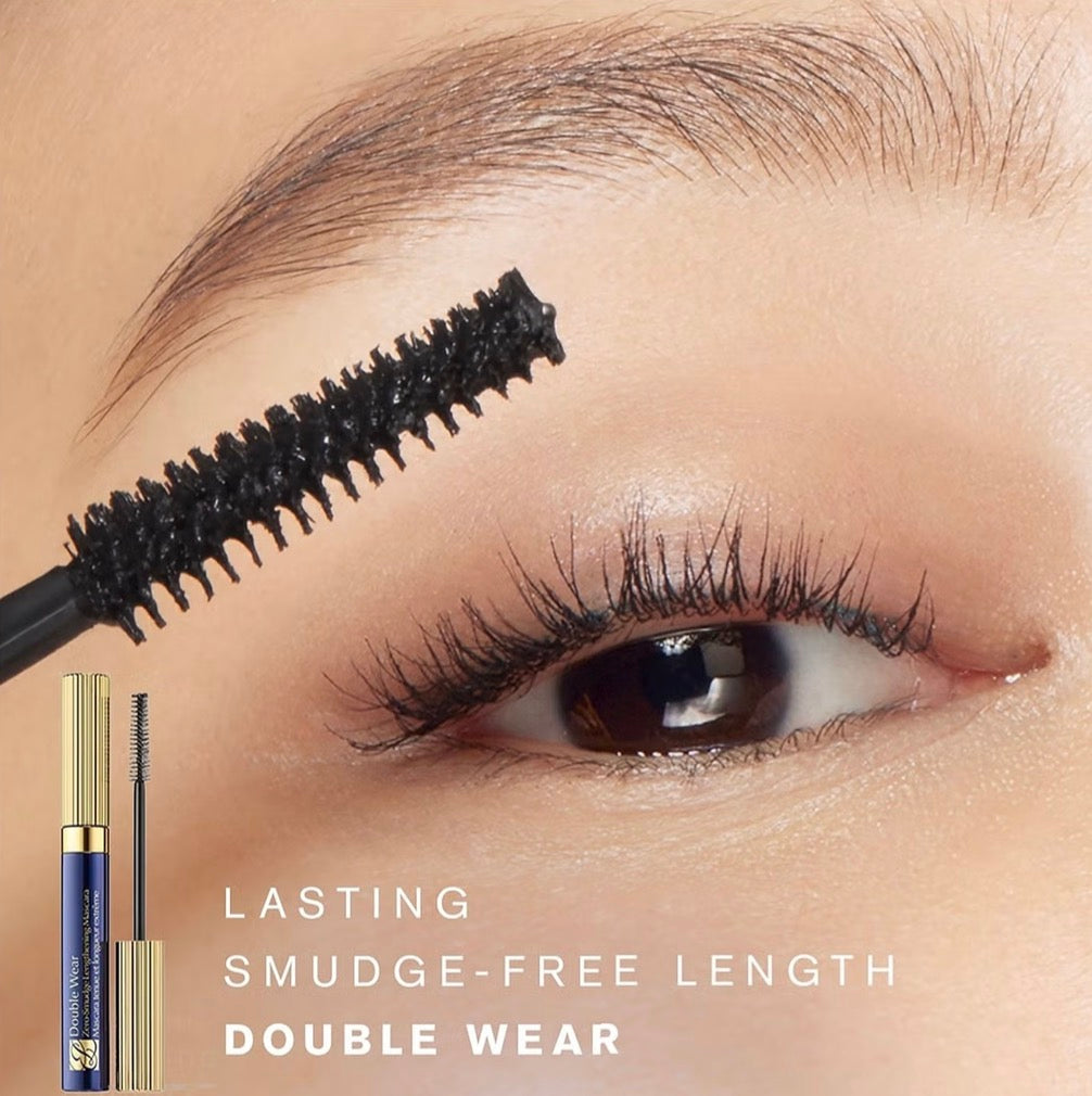 ESTÉE LAUDER DOUBLE WEAR ZERO-SMUDGE LENGTHENING MASCARA BLACK 6ML
