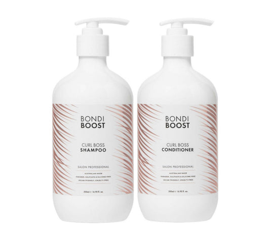 BondiBoost Curl Boss Duo Shampoo & Conditioner 500ml