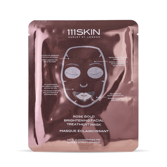 111 SKIN ROSE GOLD BRIGHTENING FACIAL TREATMENT MASK