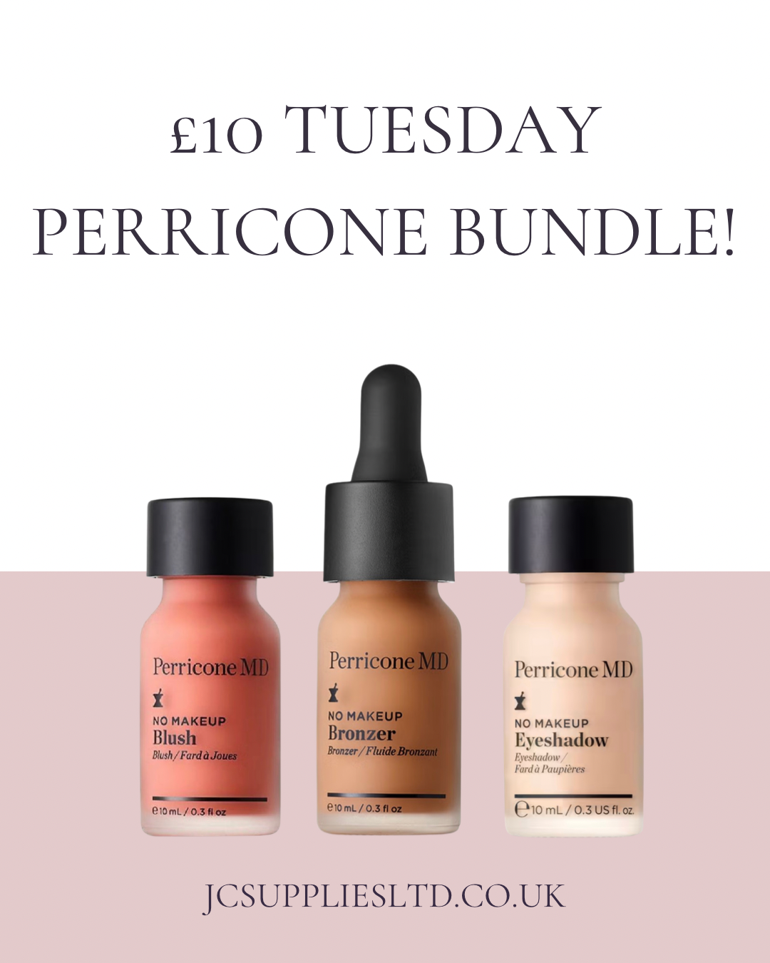 THURSDAY DEALS! Perricone MD No Make Up Bundle RRP £99