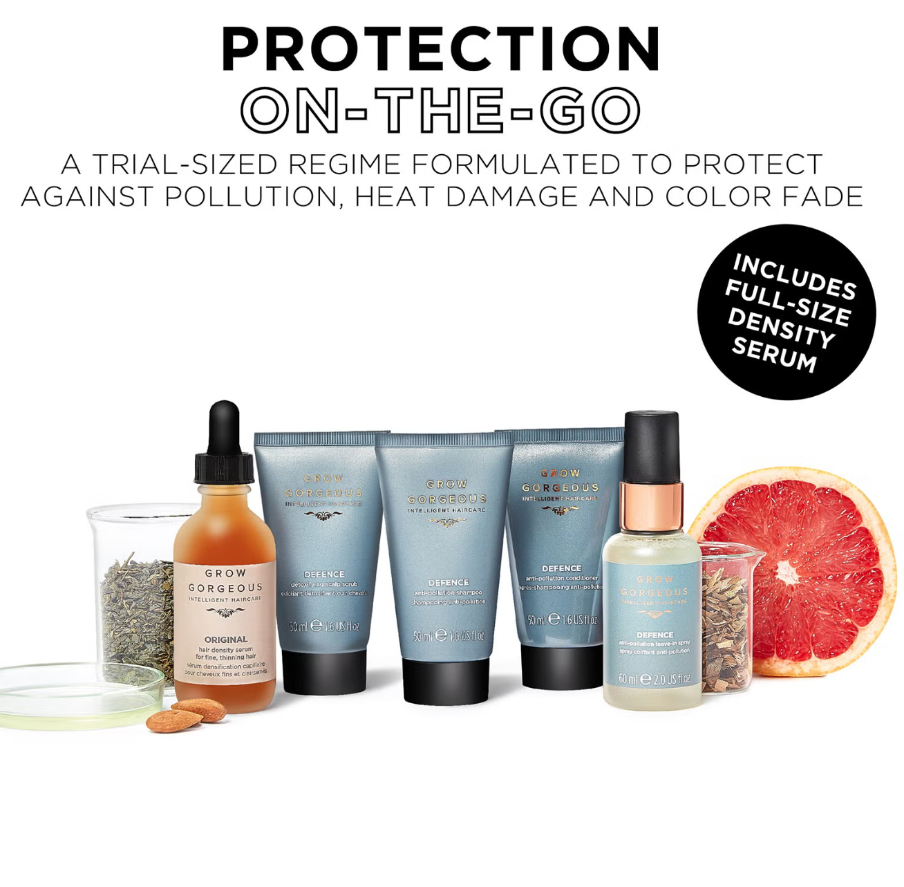 Grow Gorgeous Defence Density Discovery Kit (Worth £51.00)