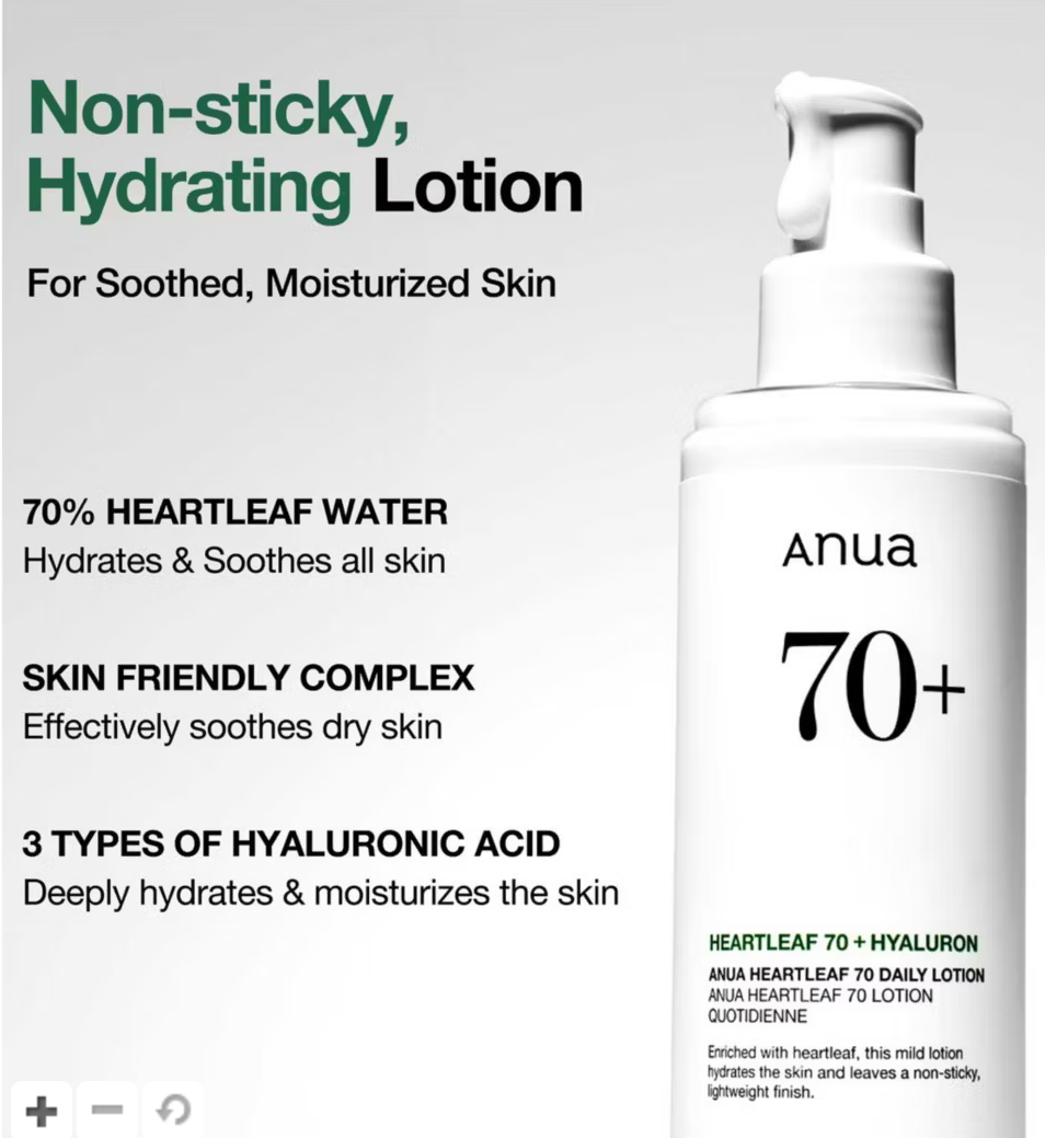 Anua Heartleaf 70% Daily Lotion 200ml