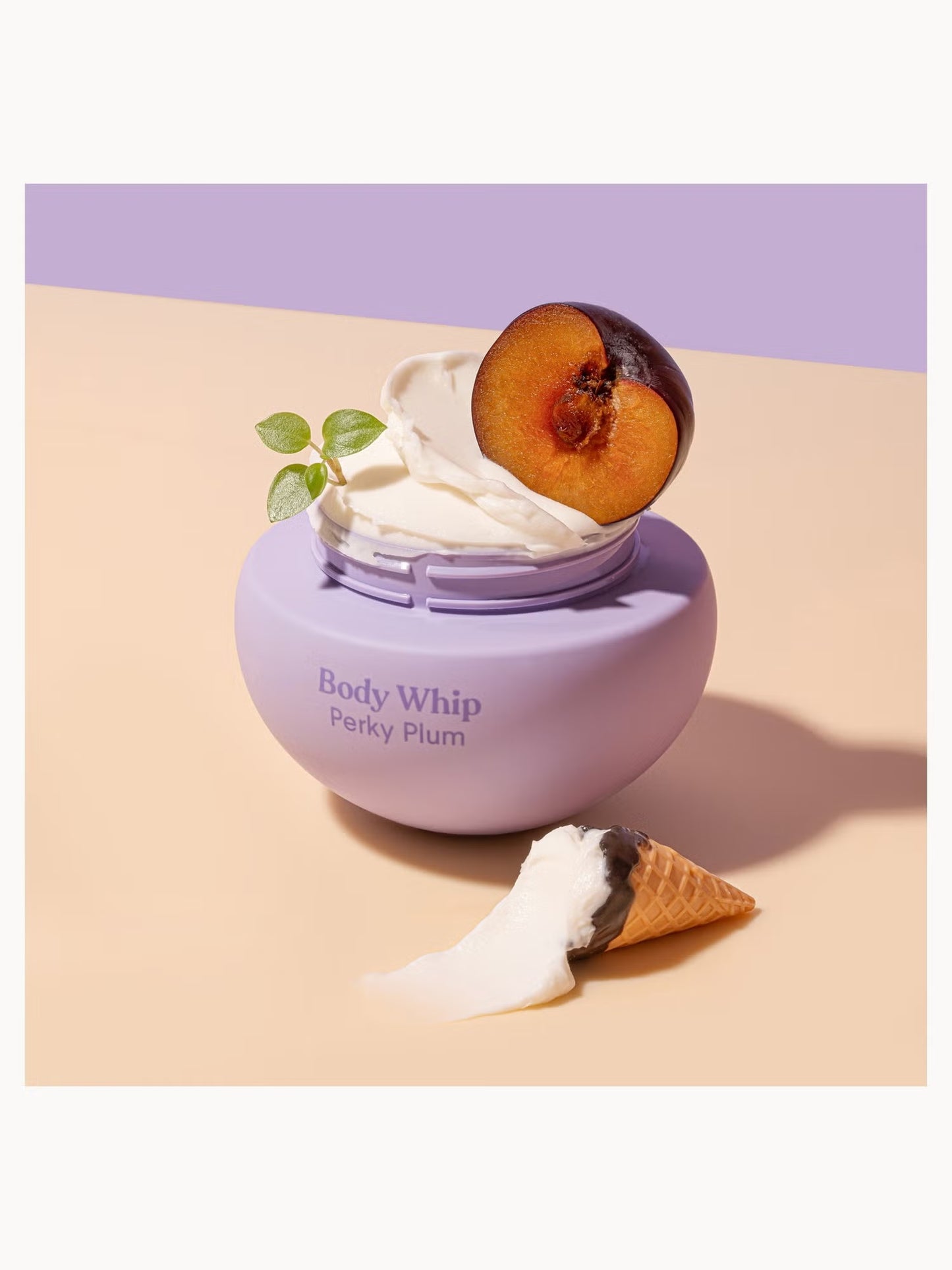 SUNDAE PERKY PLUM BODY WHIP MOISTURISER 220ML
