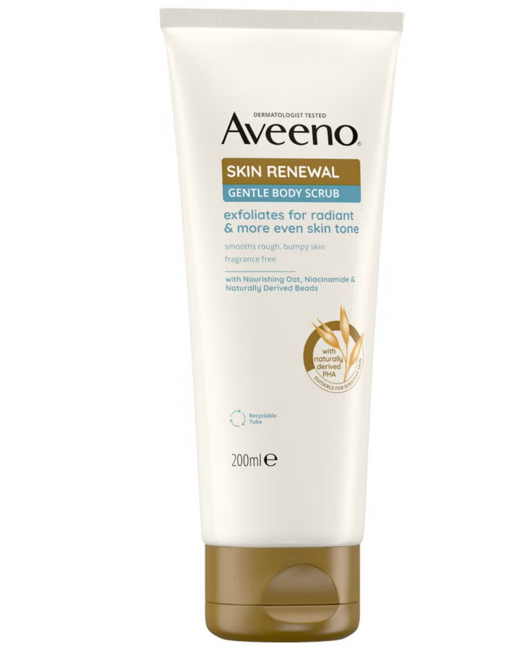 Aveeno Skin Renewal Wash Off Gentle Body Scrub 200ml