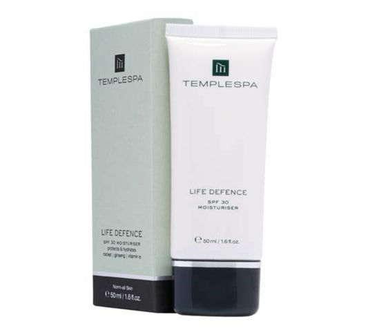 TempleSpa Life Defence SPF 30 Moisturiser (30 ml) NO BOX