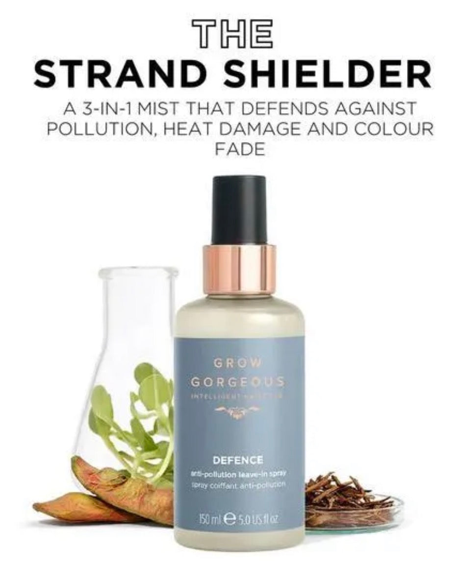 £5 FRIDAY DEALS! Grow Gorgeous Defence Anti-Pollution Leave-in Spray 150ml