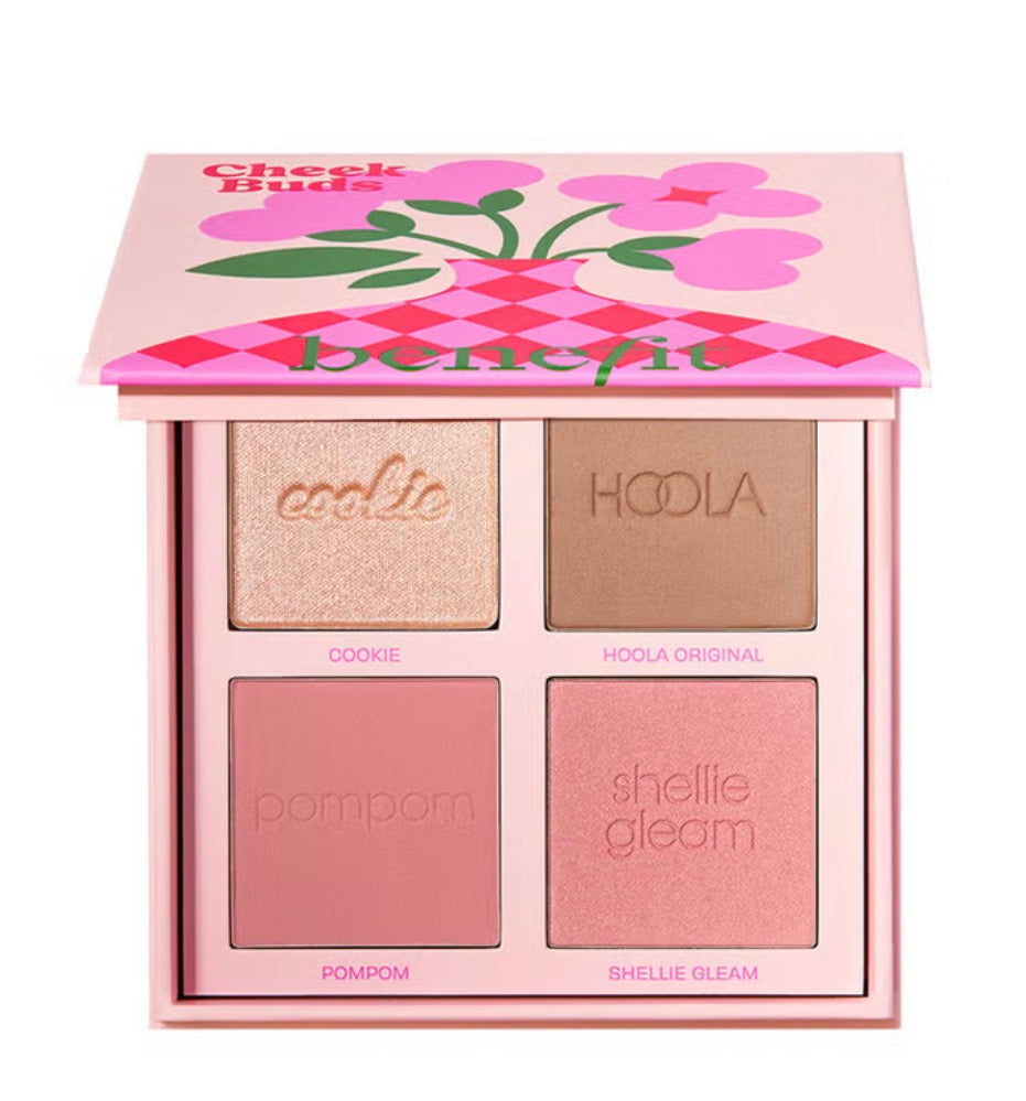 benefit Cheek Buds Limited Edition Hoola Bronzer, Blush and Highlighter Palette