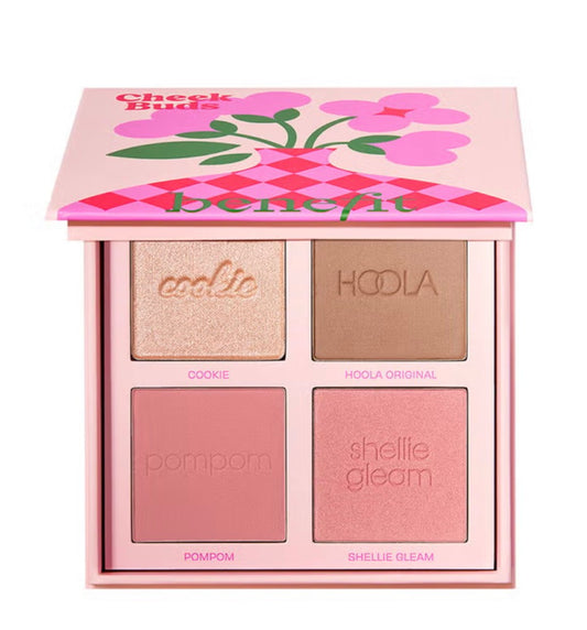 benefit Cheek Buds Limited Edition Hoola Bronzer, Blush and Highlighter Palette