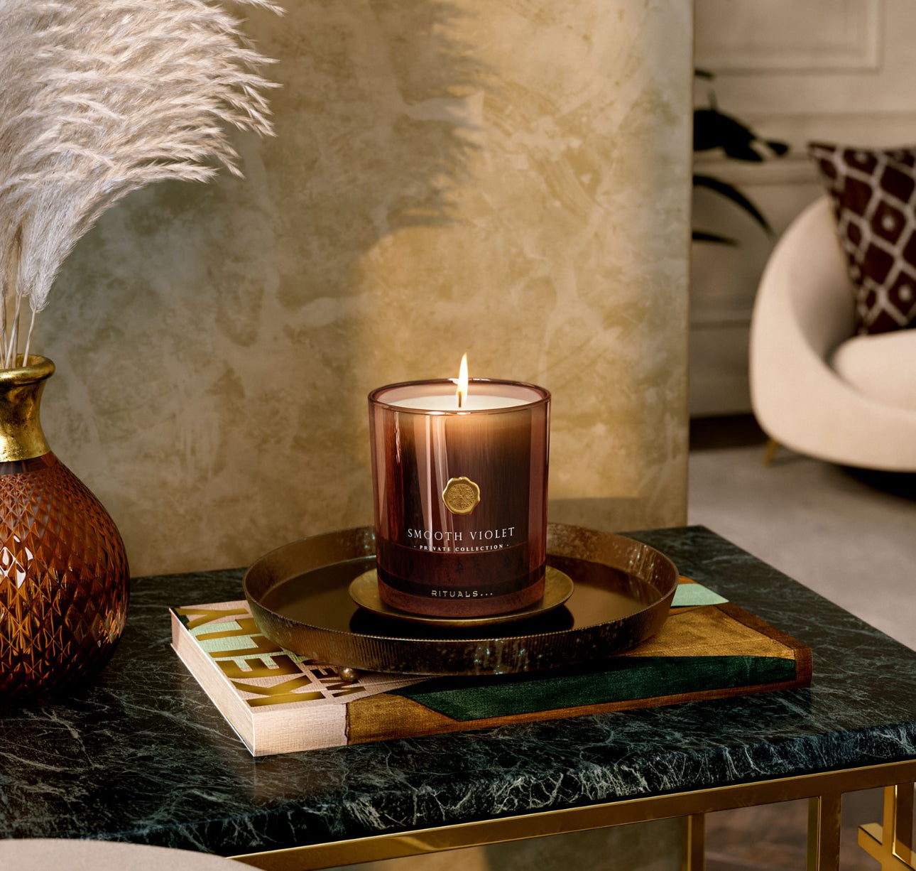 Rituals Smooth Violet – Private Collection Scented Candle 360 g