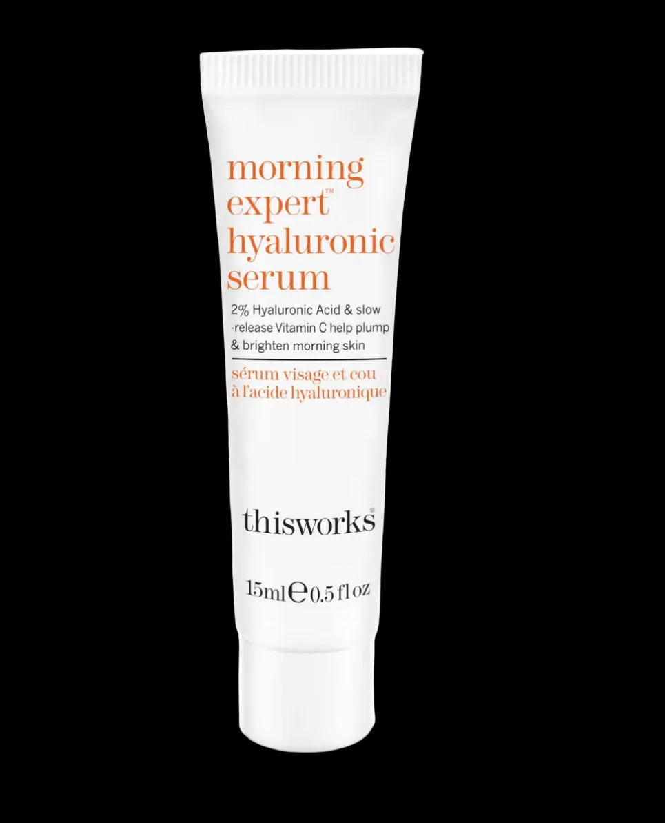 £1 DEALS This Works
Morning Expert Hyaluronic Serum 15ml