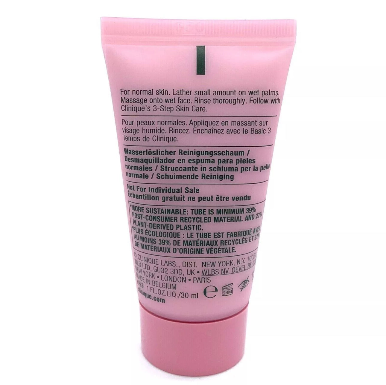 Clinique All About Clean Rinse-Off Foaming Cleanser Mousse 30ml Mini/Travel Size