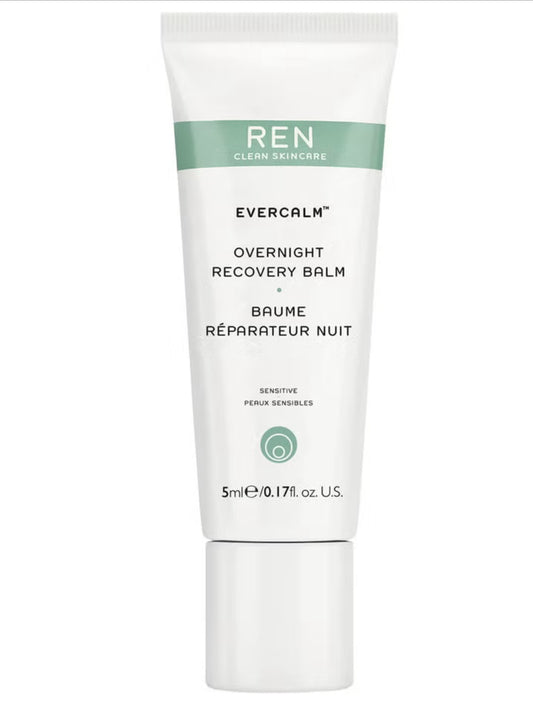 REN Evercalm Overnight Recovery Balm 5ml Mini