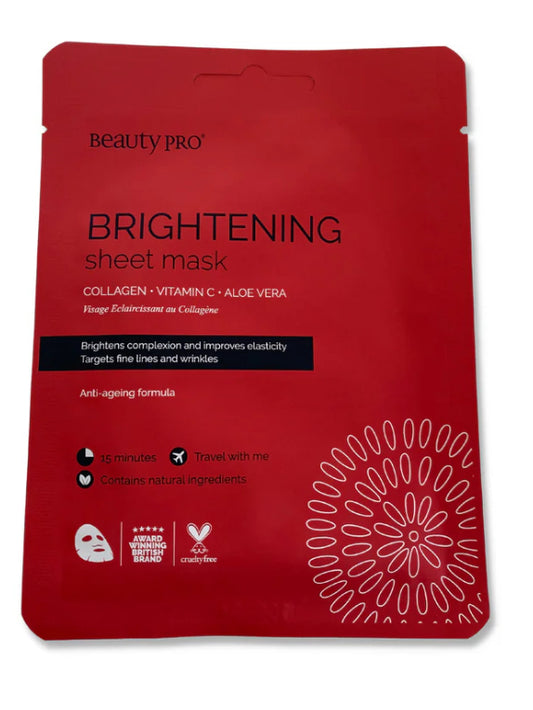 Beauty Pro Brightening Sheet Mask