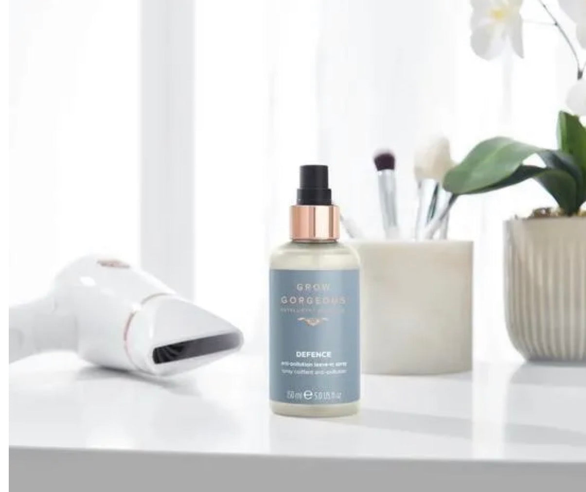£5 FRIDAY DEALS! Grow Gorgeous Defence Anti-Pollution Leave-in Spray 150ml