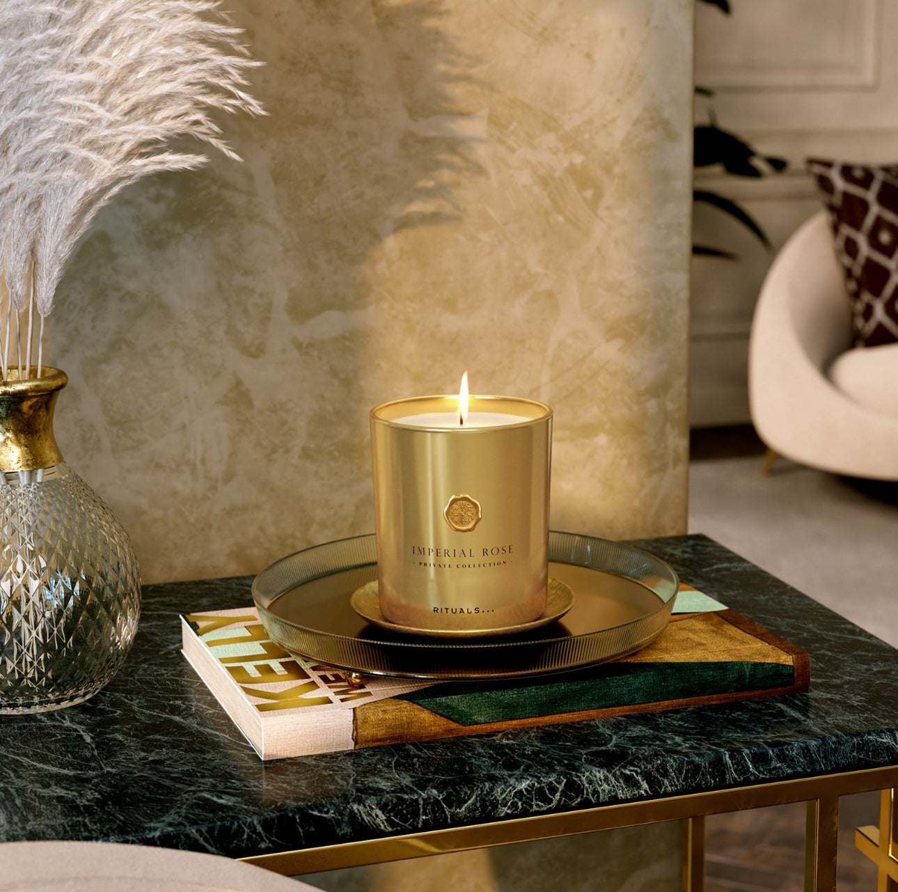 Rituals Imperial Rose Private Collection Scented Candle 360g