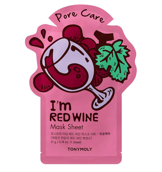 Tonymoly I’m red wine sheet mask