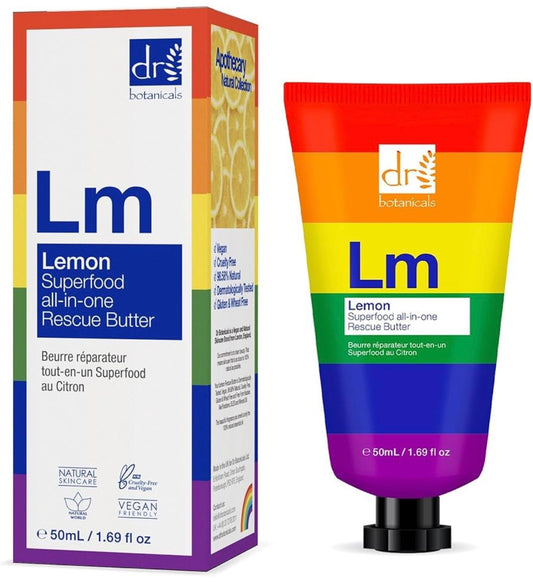 Dr Botanicals Lemon Superfood all-in-one Rescue Butter - PRIDE EDITION 50ml
