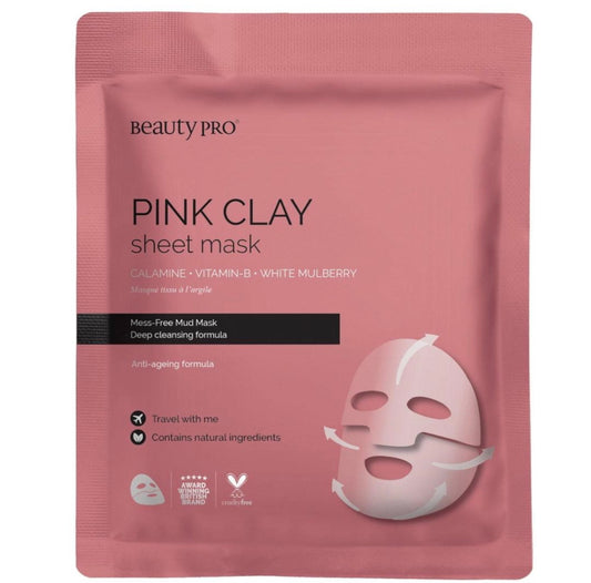 Beauty Pro Pink Clay Face Mask