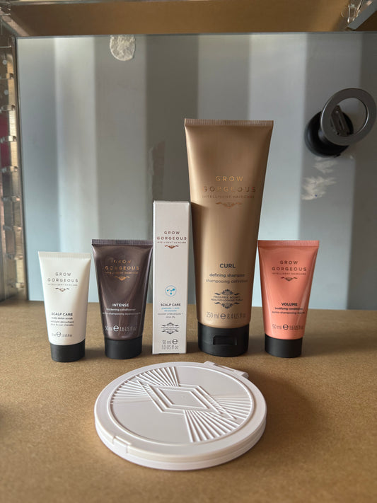 Grow Gorgeous Hair Sets with Free Mirror