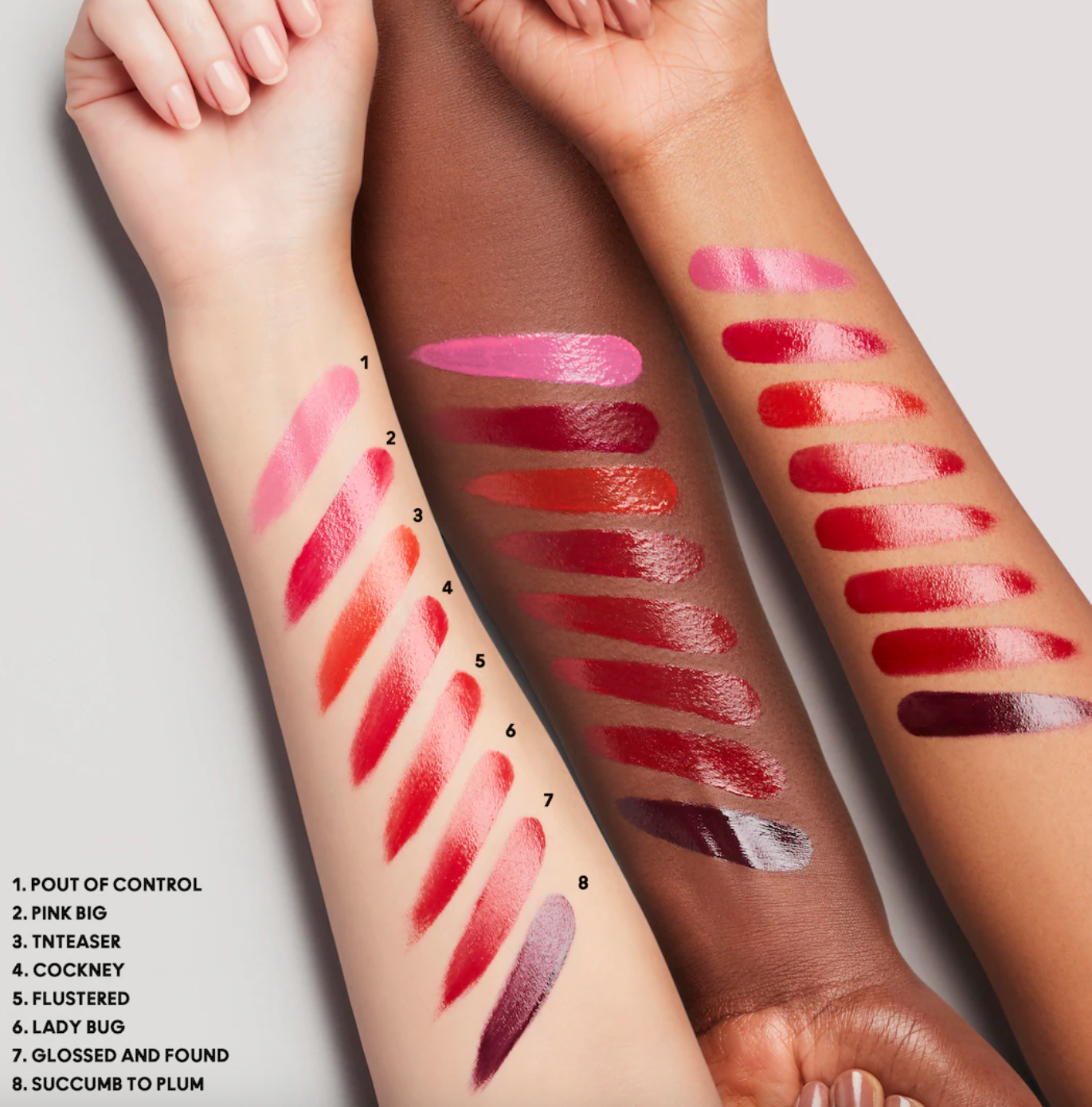 MAC Lustreglass Sheer-Shine Lipstick Shade Cockney