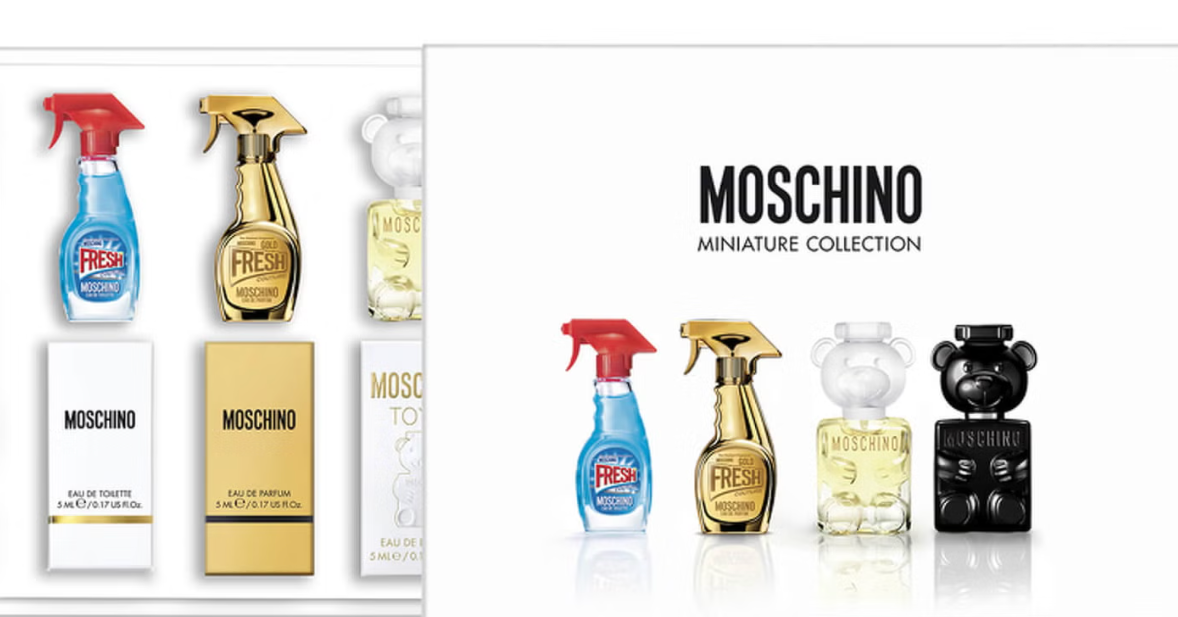 Moschino Mini Collection Fragrances 4 x 5ml
