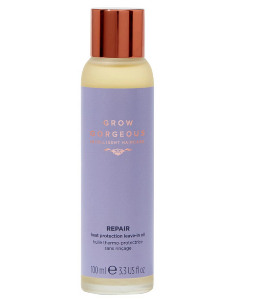 £5 FRIDAY DEALS! Grow Gorgeous Repair Heat Protection Leave-In Oil 100ml
