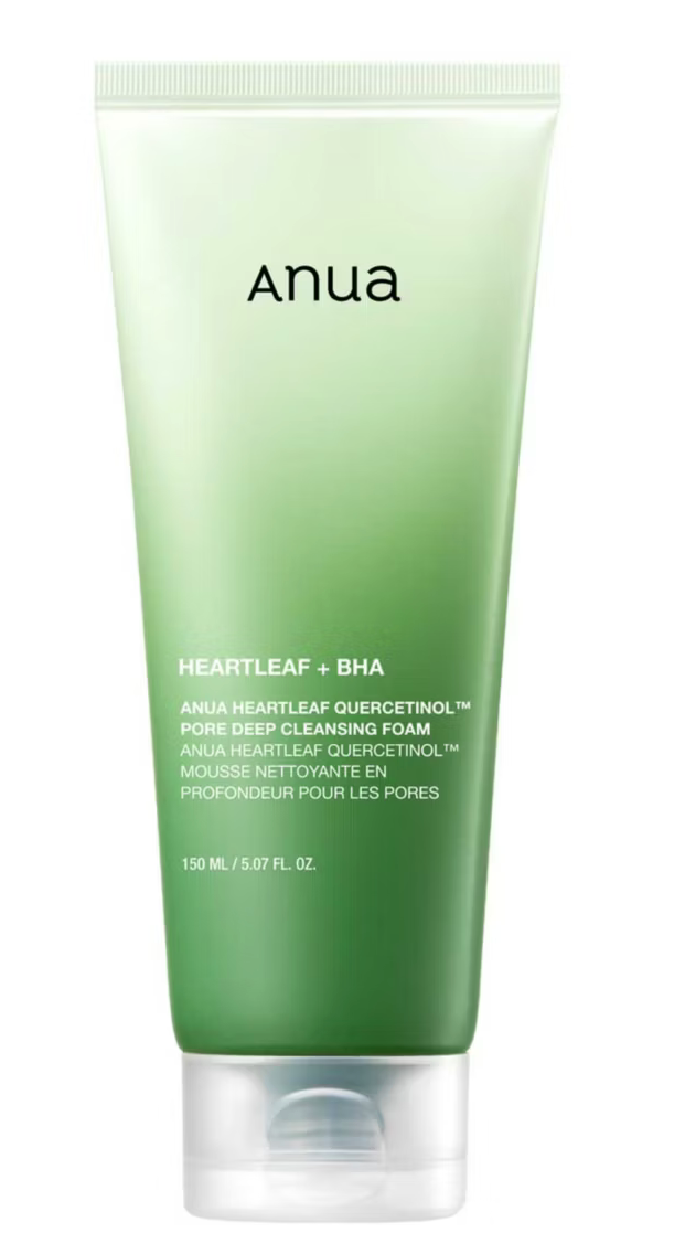 Anua Heartleaf Quercetinol Pore Deep Cleansing Foam 150ml