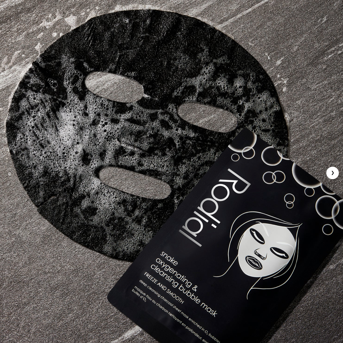 RODIAL SNAKE OXYGENATING & CLEANSING BUBBLE SHEET MASK INDIVIDUAL SACHET