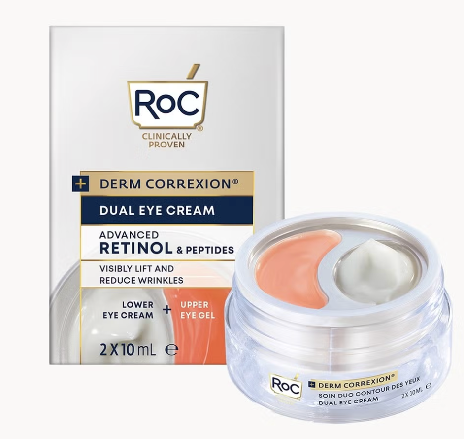 ROC SKINCARE DERM CORREXION DUAL EYE CREAM 2 X 10ML