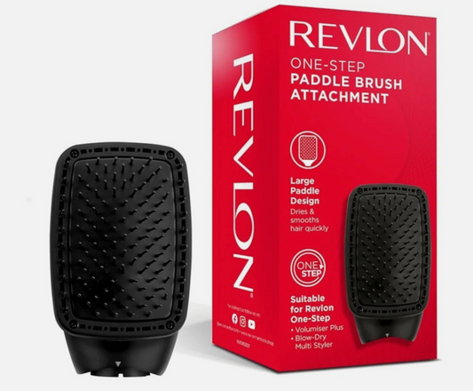 Revlon One-Step Paddle Brush Head Attachment Black