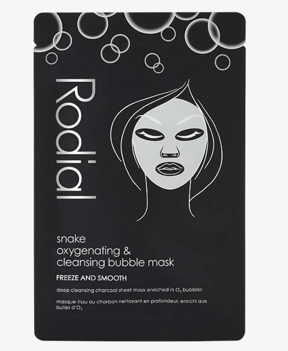 RODIAL SNAKE OXYGENATING & CLEANSING BUBBLE SHEET MASK INDIVIDUAL SACHET