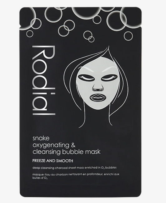 RODIAL SNAKE OXYGENATING & CLEANSING BUBBLE SHEET MASK INDIVIDUAL SACHET