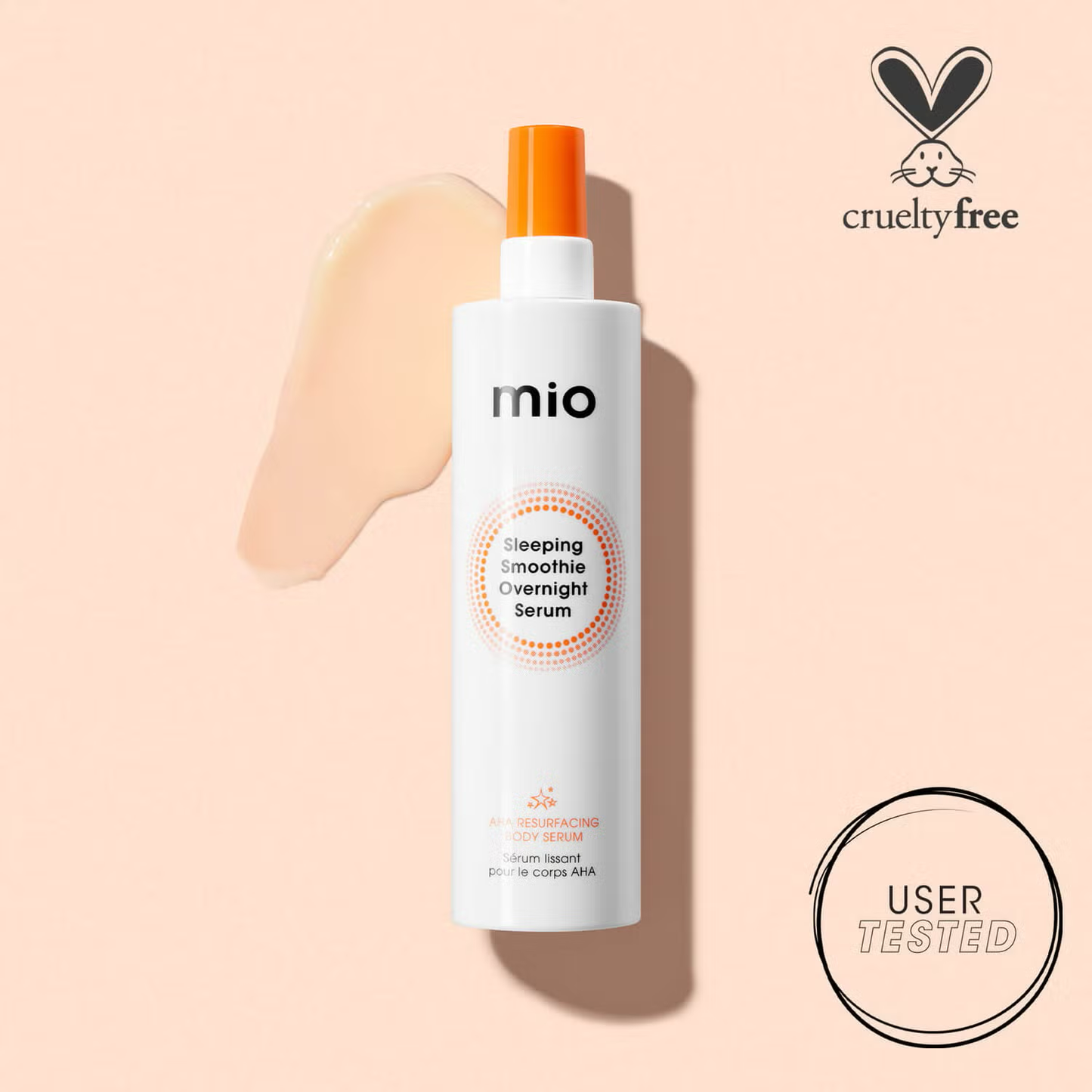 Mio Skincare Sleeping Smoothie Overnight Body Serum With AHAs 200ml