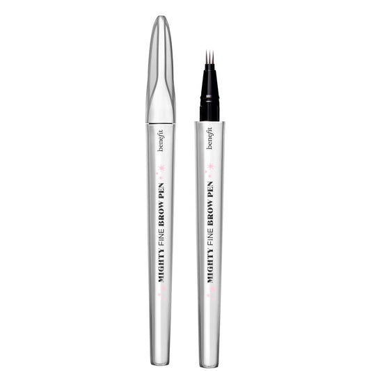 BENEFIT MIGHTY FINE BROW SUPERFINE TRIPLE TIP PEN SHADE 3.5 NEUTRAL MEDIUM BROWN