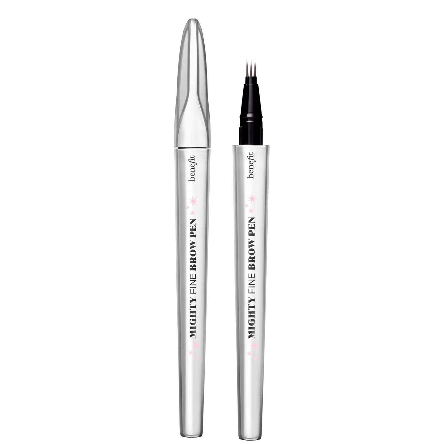 BENEFIT MIGHTY FINE BROW SUPERFINE TRIPLE TIP PEN SHADE 3.5 NEUTRAL MEDIUM BROWN