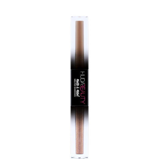 Huda Beauty Matte & Metal Melted Shadows Ca$hmere Robe & Penthouse